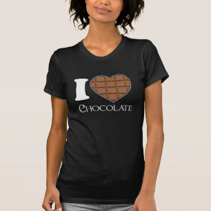 I Love Chocolate - Sweet Shirt for Girls