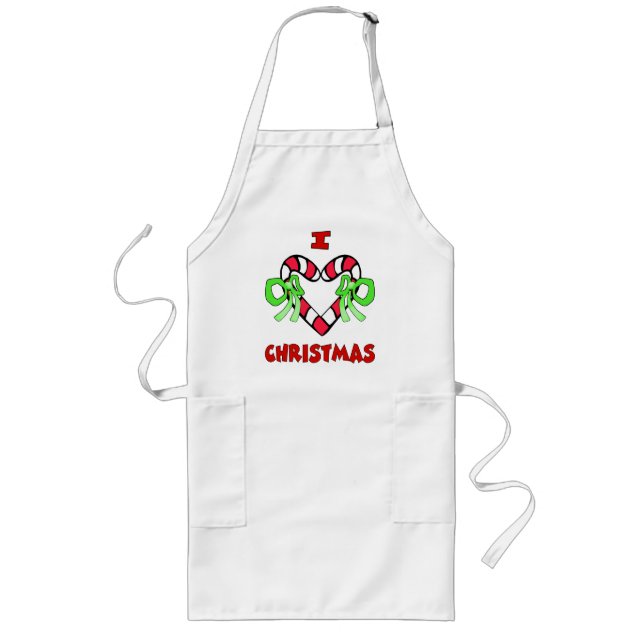 I love Christmas Apron (Front)