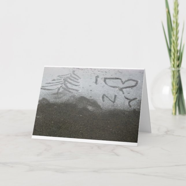 I Love Christmas in New York Holiday Card (Front)