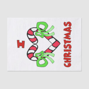 I Love Christmas Tissue Paper