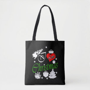 I Love Christmas Tote Bag