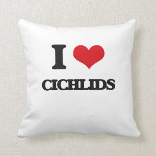 I love Cichlids Cushion