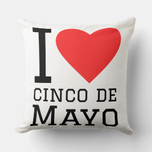 I love cinco de mayo cushion
