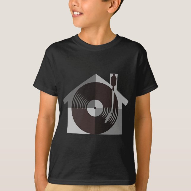 I Love Classic 80s EDM House Music Dance Club DJ T T-Shirt (Front)