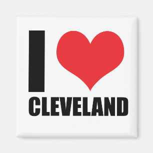 I love Cleveland Magnet
