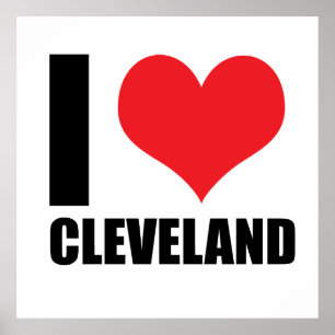 I love Cleveland  Poster