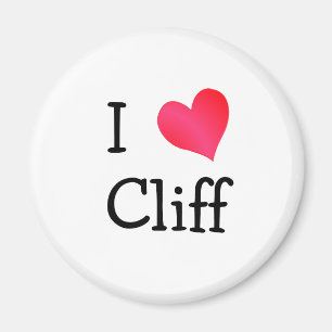 I Love Cliff Magnet