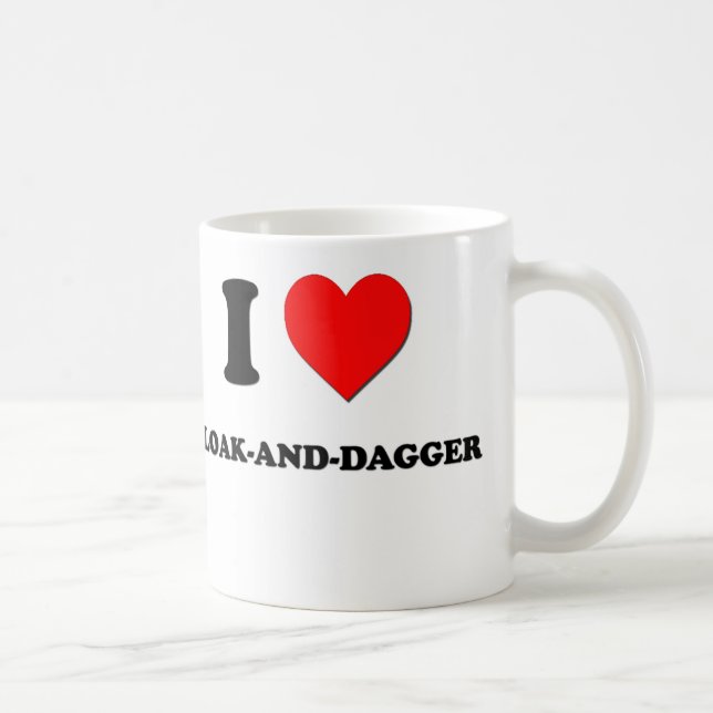 I love Cloak-And-Dagger Coffee Mug (Right)