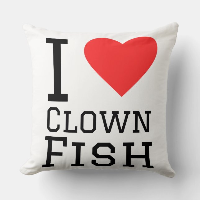 I love clown fish cushion (Front)