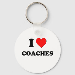 I love Coaches Key Ring