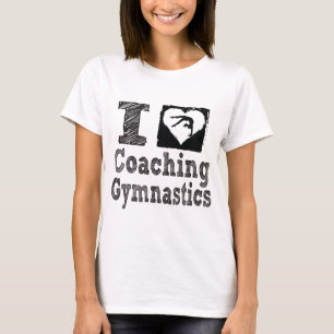 I Love Coaching Gymnastics T-Shirt