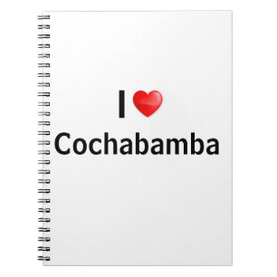 I love Cochabamba Notebook