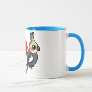 I Love Cockatiels Mug