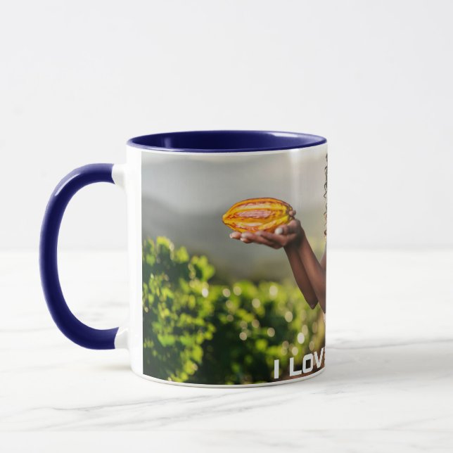 I LOVE COCOA MUG (Left)