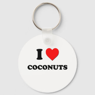 I love Coconuts Key Ring