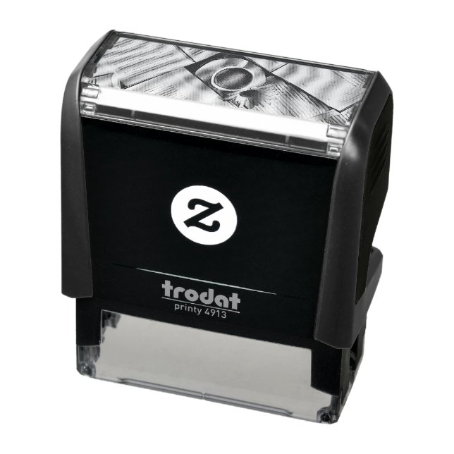 I love coffee and books self-inking stamp (Product)