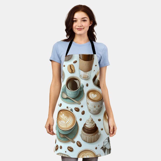 I Love Coffee Apron (Worn)