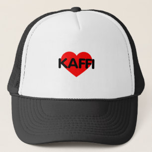 I Love Coffee - Kaffi Trucker Hat