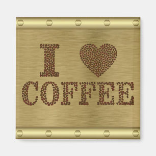 I Love Coffee Magnet