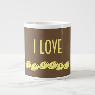 i LOVE COFFEE MUG