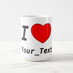 I Love Coffee Mug