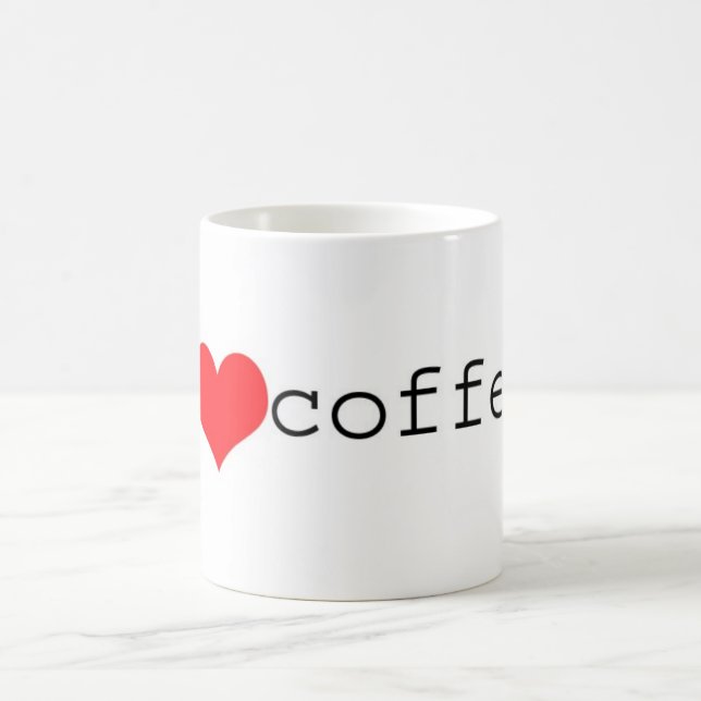 i love coffee mug (Center)
