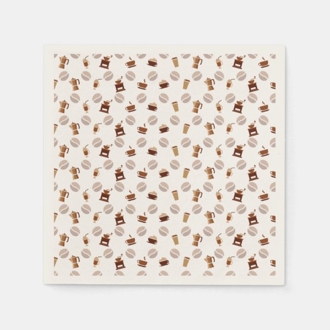 I love Coffee Napkin (Front)