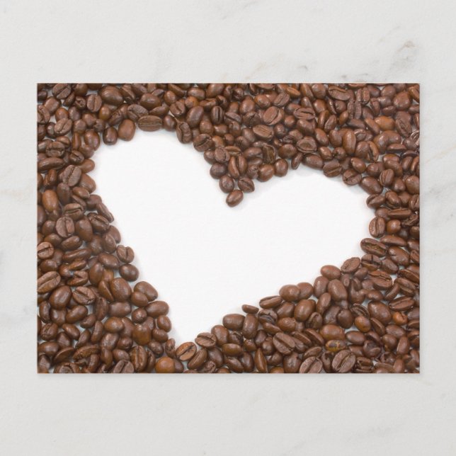 I Love Coffee Postcard (Front)