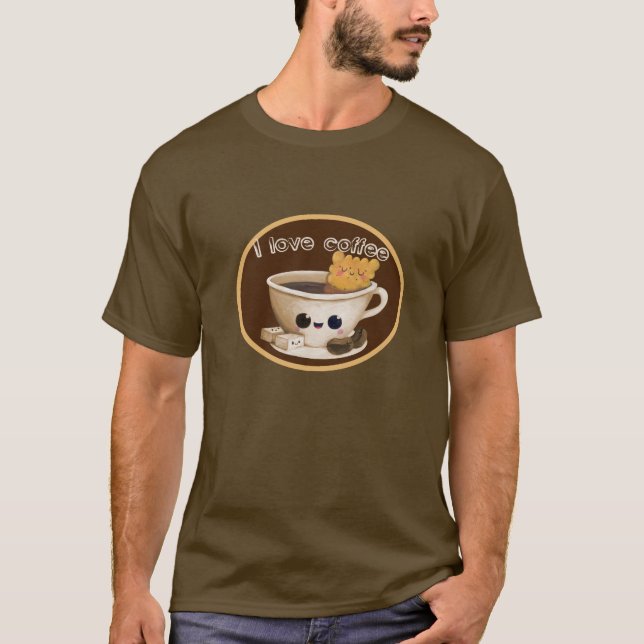 I love Coffee T-Shirt (Front)