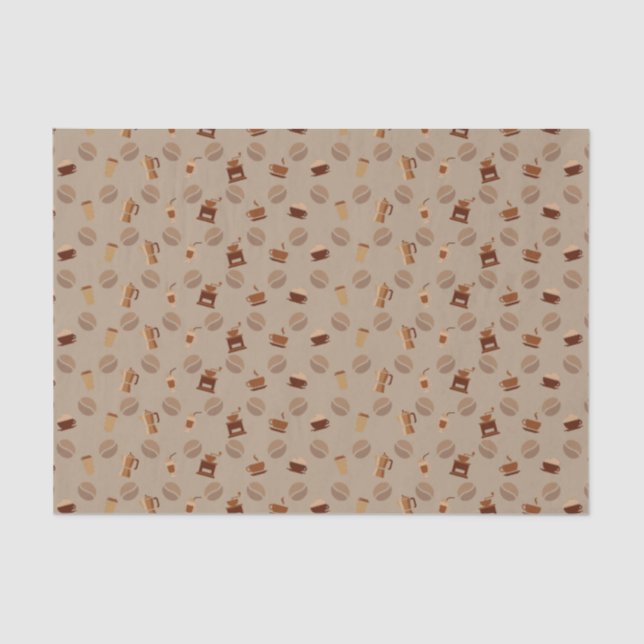 I love Coffee Tissue Paper (Front)