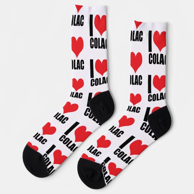 I love Colac Socks (Left)