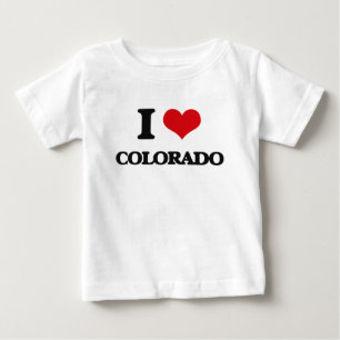 I Love Colorado Baby T-Shirt