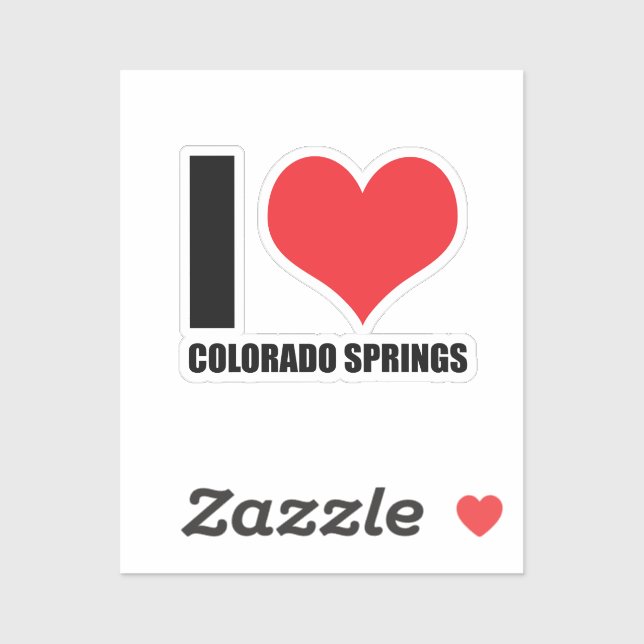 I love Colorado Springs (Sheet)