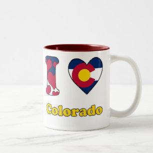 I love Colorado Two-Tone Coffee Mug