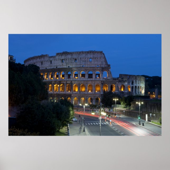 I love Colosseum by night Poster (Front)