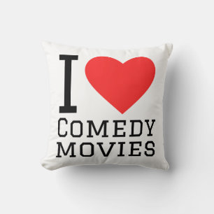 I love comedy movies cushion