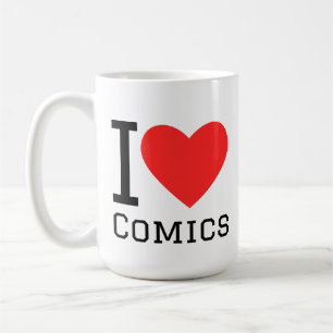 I love comics coffee mug