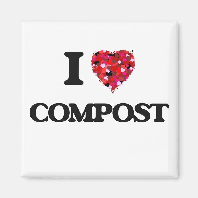 I love Compost Magnet (Front)