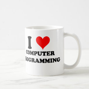 I Love Computer Programming Coffee Mug