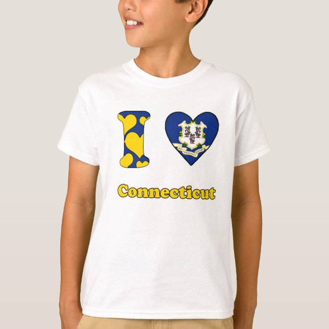 I love Connecticut T-Shirt (Front)