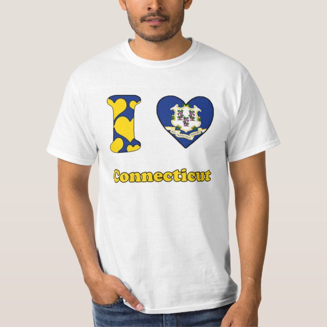 I love Connecticut T-Shirt (Front)
