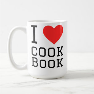 I love cook book coffee mug