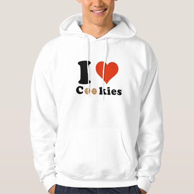 I love Cookies Hoodie (Front)