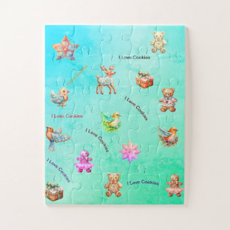 I Love cookies Jigsaw Puzzle