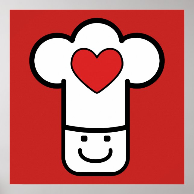 I Love Cooking Poster (Front)