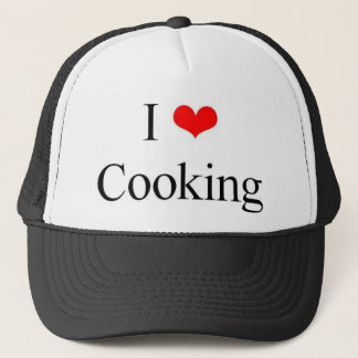I Love Cooking Trucker Hat