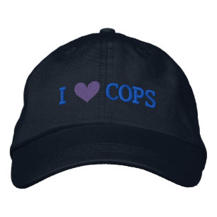 I LOVE COPS CAP