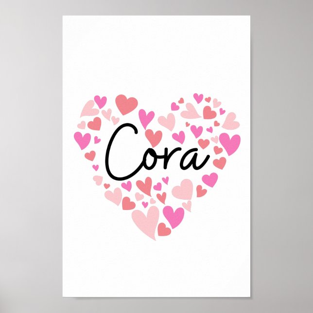 I love Cora Poster (Front)