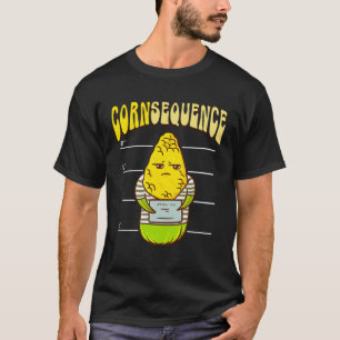 I Love Corn Cute  Corn on the Cob T-Shirt