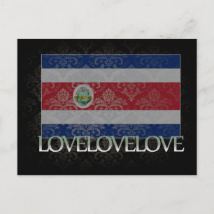 I love Costa Rica Cool Postcard